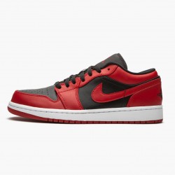 Cheap Air Jordans 1 Retro Low Reverse Bred Gym Red/Black Gym Red/White 553558-606