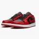 Cheap Air Jordans 1 Retro Low Reverse Bred Gym Red/Black Gym Red/White 553558-606