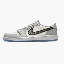 Cheap Air Jordans 1 Retro Low Wolf Grey Sail Photoson Dust Wolf Grey/Sail/Photon Dust/White CN8608-002