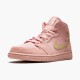 Cheap Air Jordans 1 Mid Coral Gold Coral StardustClub/Gold/Black 852542-600