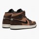 Cheap Air Jordans 1 Mid SE Dark Chocolate Dark Chocolate/Archaeo Brown/Black/Crimson Bliss DC7294-200