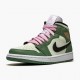 Cheap Air Jordans 1 Mid SE Dutch Green Dutch Green/Black/Barely Green/Arctic Pink CZ0774-300