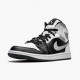 Cheap Air Jordans 1 Mid White Shadow Black/White/Lt Smoke Grey  554724-073