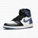 Cheap Air Jordans 1 Retro High Blue Moon Summit White/Blue Moon-Black 555088-115