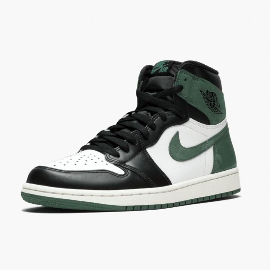 Cheap Air Jordans 1 Retro High Clay Green Summit White/Clay Green-Black 555088-135