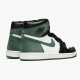 Cheap Air Jordans 1 Retro High Clay Green Summit White/Clay Green-Black 555088-135