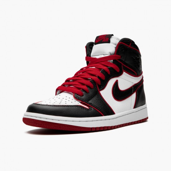 Cheap Air Jordans 1 Retro High OG Bloodline Black/Gym Red/White 555088-062