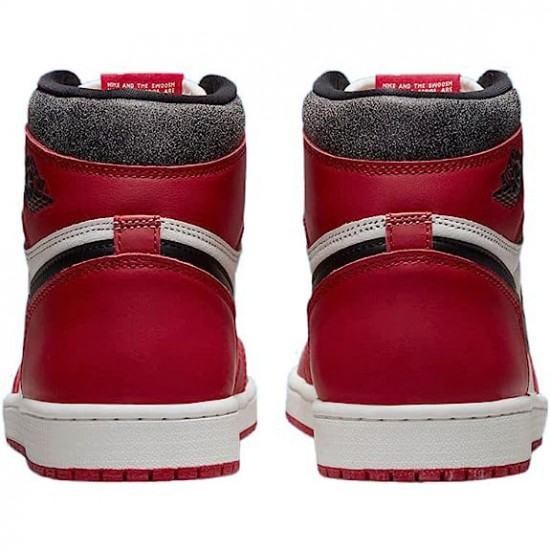 Cheap Air Jordans 1 Retro High OG Chicago Lost and Found  Varsity Red/Black-Sail-Muslin DZ5485-612