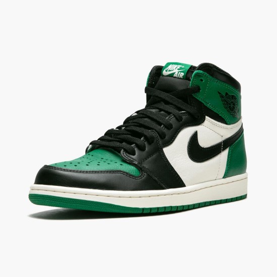 Cheap Air Jordans 1 Retro High Pine Green Pine Green/Black Sail 555088-302