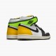 Cheap Air Jordans 1 Retro High White Black Volt University Gold White/Black-Volt-University Gold 555088-118