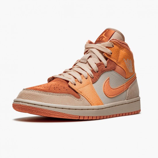 Cheap Air Jordans 1 Mid Apricot Orange Apricot Agate Terra Blush Atomic Orange/Apricot Agate/Terra Blush DH4270-800