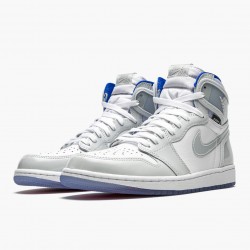 Cheap Air Jordans 1 High Zoom Racer Blue Whit/White-Racer Blue  CK6637-104