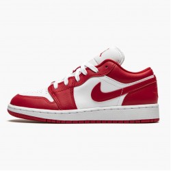 Cheap Air Jordans 1 Low Gym Red/White Gym Red/Gym Red White  553560-611