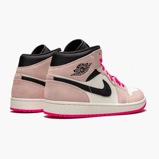 Cheap Air Jordans 1 Mid Crimson Tint Crimson Tint/Hyper Pink/Black 852542-801