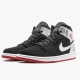 Cheap Air Jordans 1 Mid Johnny Kilroy Black/Gym Red/Metallic Silver  554724-057