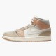 Cheap Air Jordans 1 Mid Milan Sail/Light Bone String Shimmer  CV3044-100