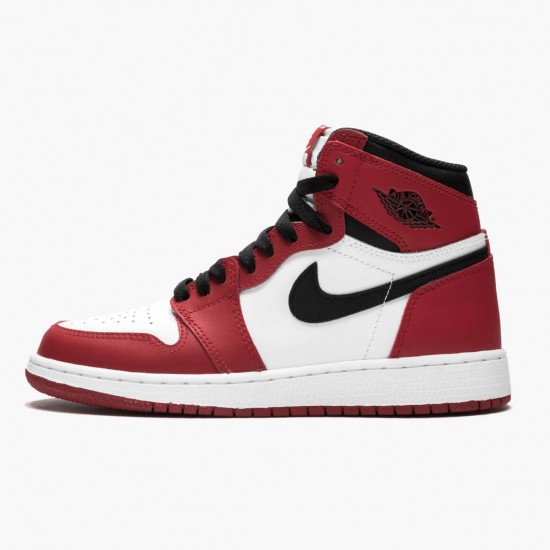 Cheap Air Jordans 1 Retro Chicago White/Black Varsity Red  575441-101