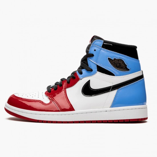 Cheap Air Jordans 1 Retro High Fearless White/University Blue Varsity  CK5666-100