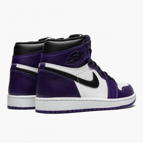 Cheap Air Jordans 1 Retro High OG Court Purple Court Purple/White-Black 555088-500