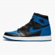 Cheap Air Jordans 1 Retro High OG Royal Black/Royal White  555088-007