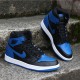 Cheap Air Jordans 1 Retro High OG Royal Black/Royal White  555088-007