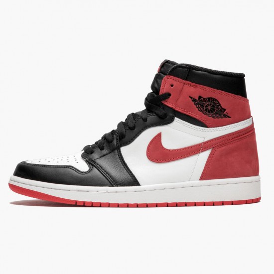 Cheap Air Jordans 1 Retro High OG Track Red Summit White/Track Red/Black  555088-112