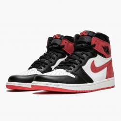 Cheap Air Jordans 1 Retro High OG Track Red Summit White/Track Red/Black  555088-112