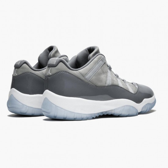 Cheap Air Jordans 11 Low Cool Grey Medium Grey/White Gunsmoke/Black 528895-003