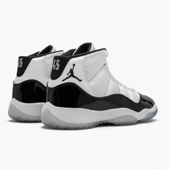 Cheap Air Jordans 11 Retro Concord 2018 White/Black/Concord Black 378038-100