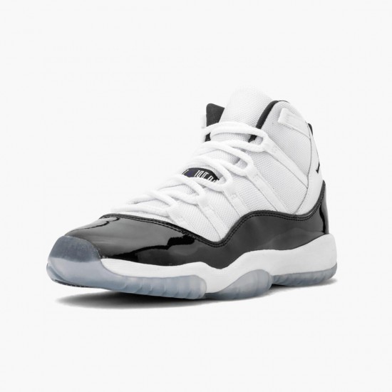 Cheap Air Jordans 11 Retro Concord 2018 White/Black/Concord Black 378038-100