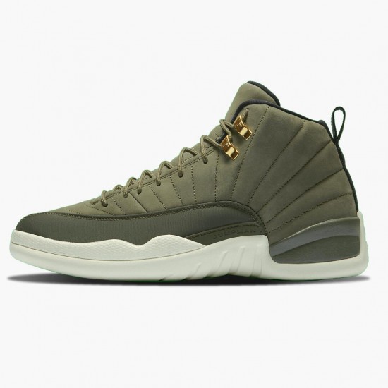 Cheap Air Jordans 12 Retro Chris Paul Class of 2003 Olive Canvas/Black-Sail 130690-301