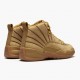 Cheap Air Jordans 12 Retro PSNY Wheat Wheat/Wheat Gum/Light Brown AA1233-700