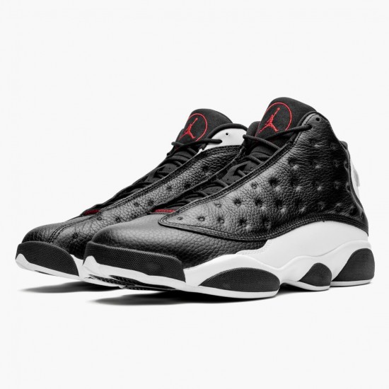 Cheap Air Jordans 13 He Got Game    Black/Gym Red/White 414571-061