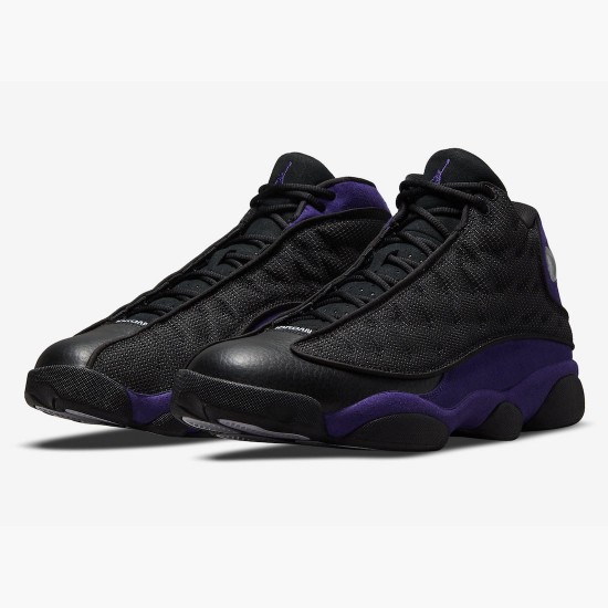 Cheap Air Jordans 13 Retro Court Purple  Black/Court Purple-White DJ5982-015