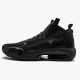 Cheap Air Jordans 34 PE Black Cat  Black/Black Dark/Smoke Grey BQ3381-034