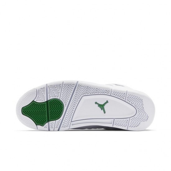 Cheap Air Jordans 4 Retro Metallic Green White/Metallic Silver Pine Green CT8527-113