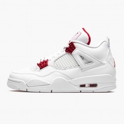 Cheap Air Jordans 4 Retro Metallic Red White/Metallic Silver Univers CT8527-112