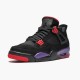 Cheap Air Jordans 4 Retro NRG Raptors 2018 Black/University Red/Court Purple AQ3816-065