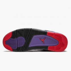 Cheap Air Jordans 4 Retro NRG Raptors 2018 Black/University Red/Court Purple AQ3816-065