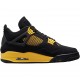 Cheap Air Jordans 4 Retro Thunder 2023 Black/Tour Yellow DH6927-017