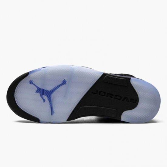 Cheap Air Jordans 5 Retro Racer Blue With Black Blue Black/Racer Blue/Reflective Silver CT4838-004