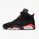 Cheap Air Jordans 6 Retro Black Infrared Black/Infrared Black 384664-060