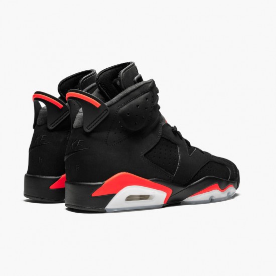 Cheap Air Jordans 6 Retro Black Infrared Black/Infrared Black 384664-060