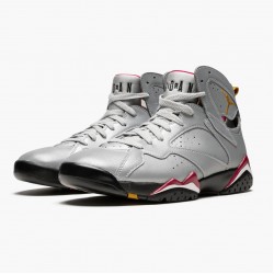 Cheap Air Jordans 7 Retro Reflections of A Champion Reflect Silver/Cardinal Red Bl  BV6281-006