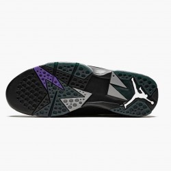 Cheap Air Jordans 7 Retro Ray Allen Black Fierce Purpler Dark Stee  Black/Fierce Purple-Dark Grey Steel 304775-053