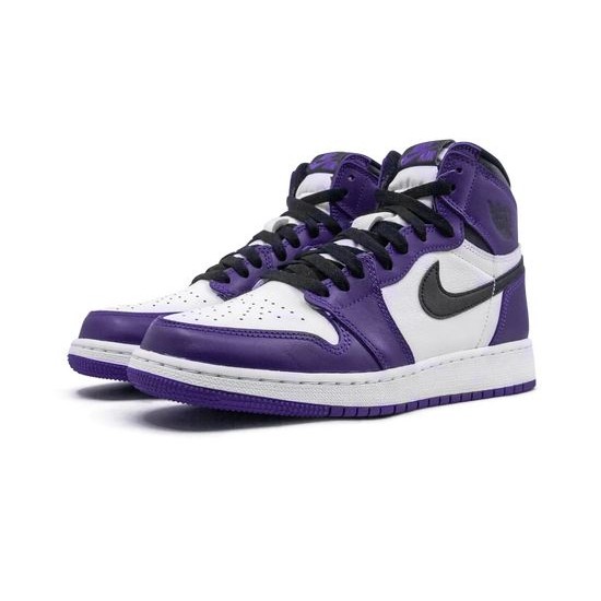 Air Jordan 1 Retro High OG GS Court Purple 2.0 COURT PURPLE/BLACK/WHITE Youth 575441 500