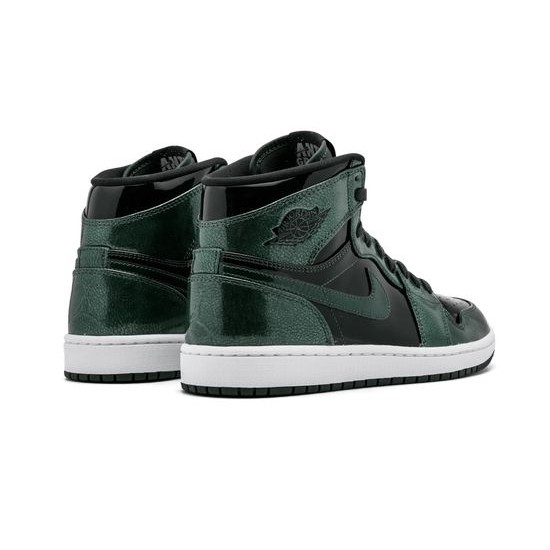 Cheap Air Jordans 1 Retro High GROVE GREEN/BLACK-WHITE Mens 332550 300