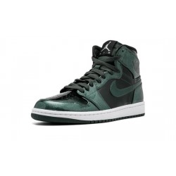 Cheap Air Jordans 1 Retro High GROVE GREEN/BLACK-WHITE Mens 332550 300