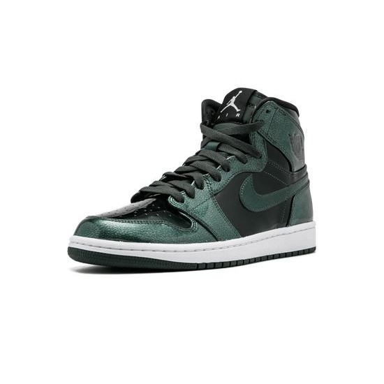 Cheap Air Jordans 1 Retro High GROVE GREEN/BLACK-WHITE Mens 332550 300