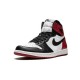 Cheap Air Jordans 1 Retro High OG Black Toe WHITE/BLACK-VARSITY RED Mens 555088 125